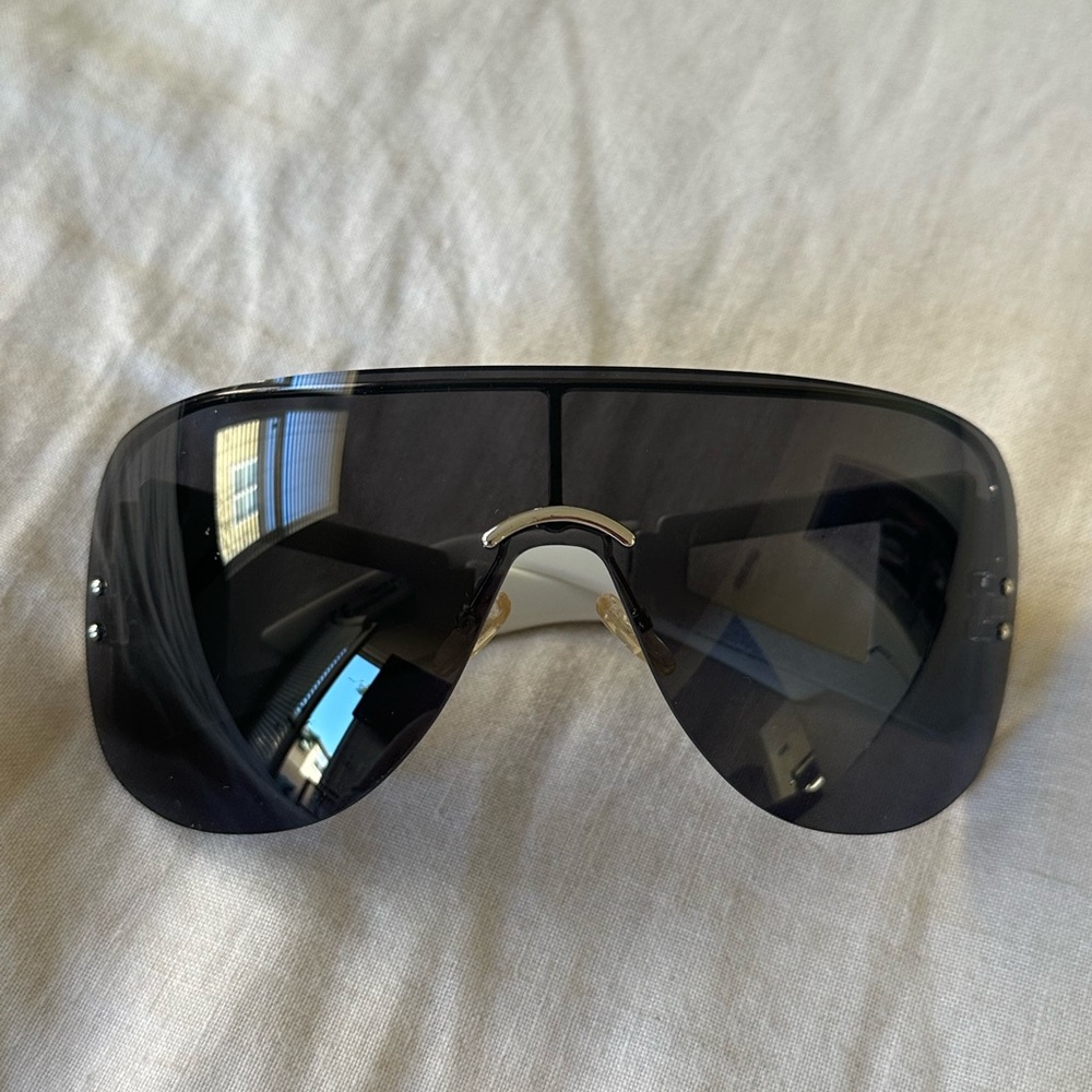 BEAUTIFUL CHRISTIAN DIOR ESCRIME 1 SHIELD SUNGLASSES - Picture 4 of 11